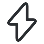 Flash 1 SVG Icon